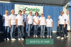 Conejo Valley Cloggers performed at the Thousand Oaks Rotary Club Street Fair. October 21, 2018